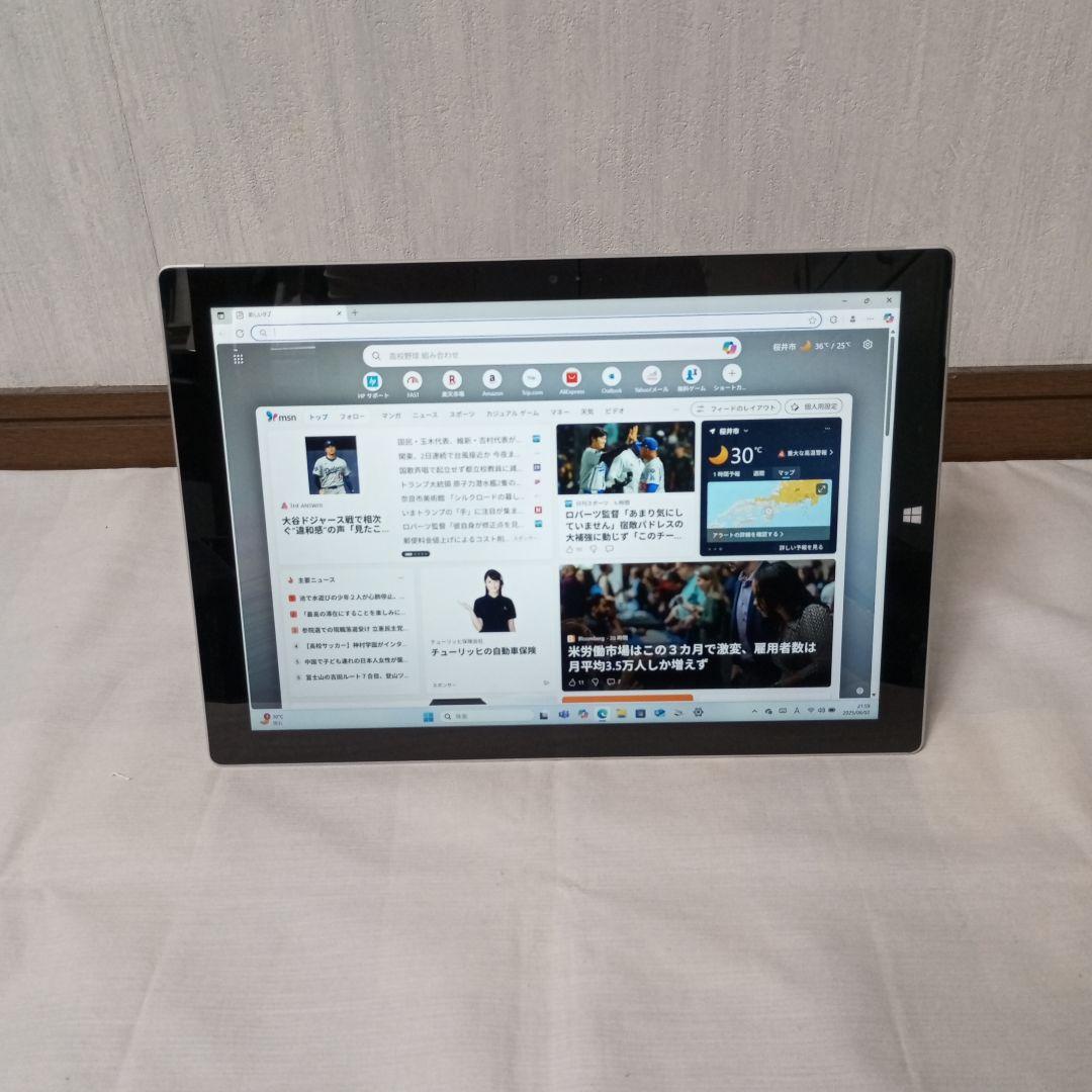 Microsoft Surface Pro3 1631 8G 256 2021付