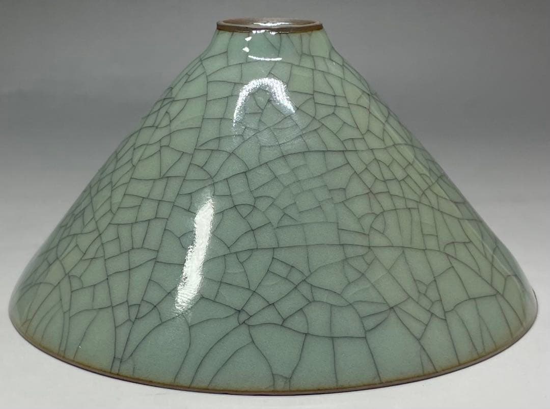 高麗青磁　李朝　茶碗　箱付　X559