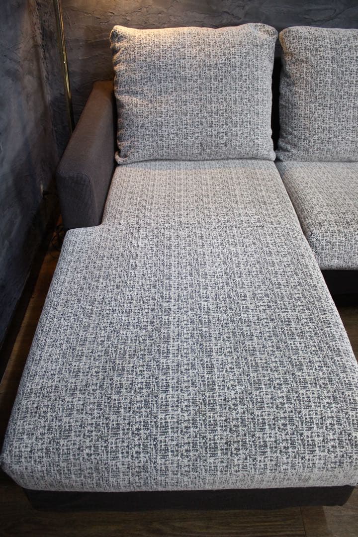 首都圏送無料〜KEYUCA フェザー　オーダーカウチ ソファ プレミアム布ケユカ