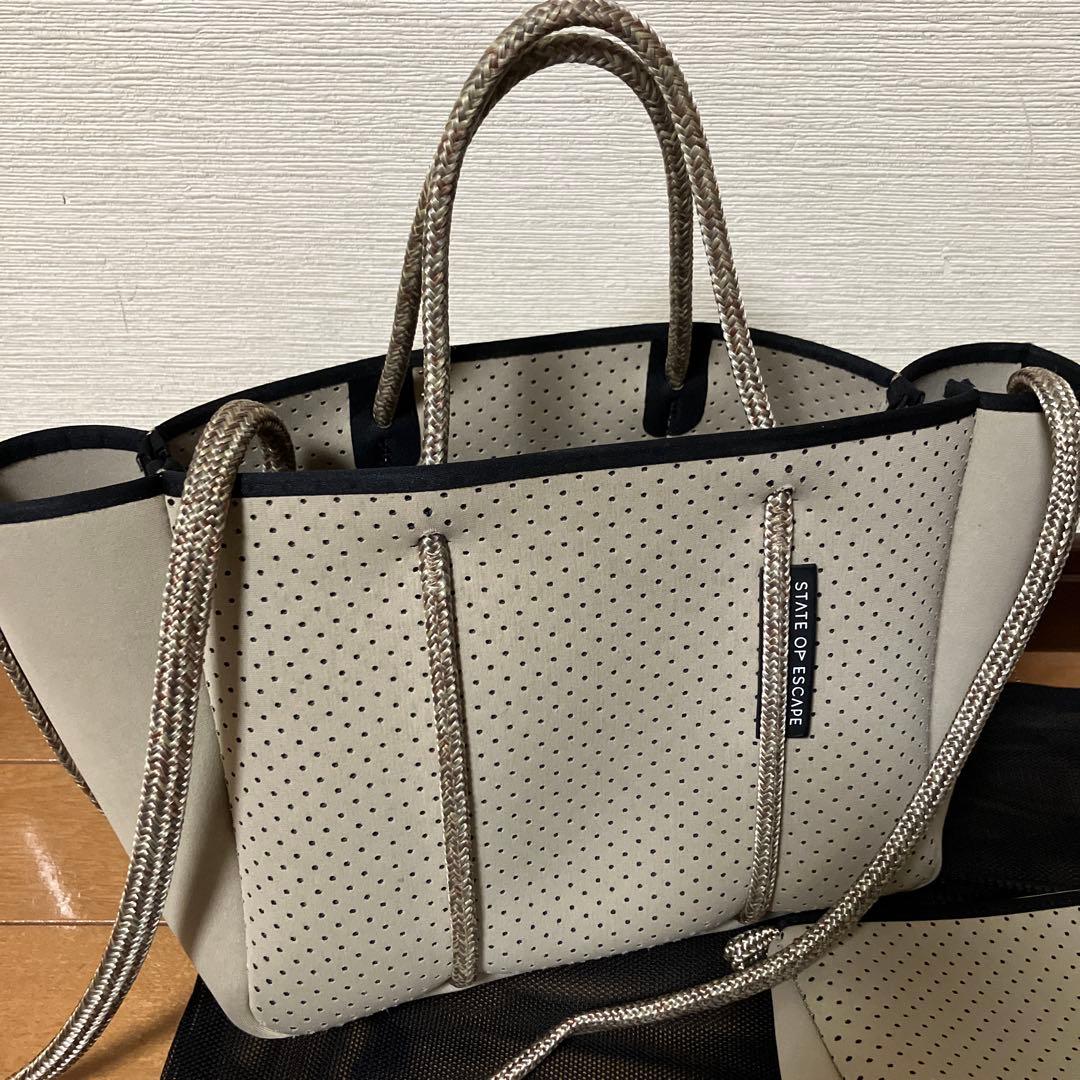 ステートオブエスケープ プチエスケープ ストーン 2way トートバッグ