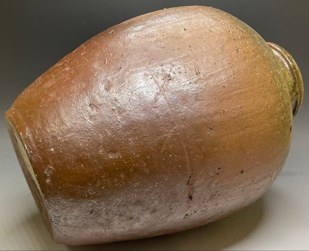 古丹波　猫掻き　壺　室町〜桃山時代　36cm t148
