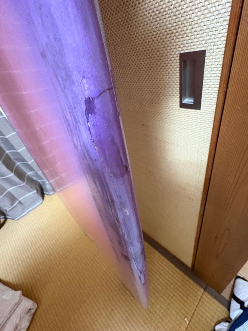 クリアーウォーターショートボード５.11幅47センチ厚み５.6ぐらいです