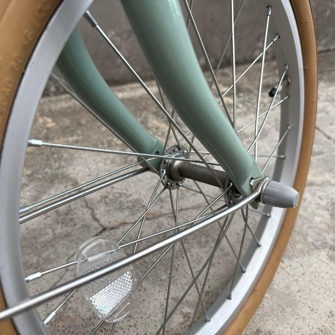 なかこさん専用子供自転車 18インチ Norway MOSS 幼児 カゴ