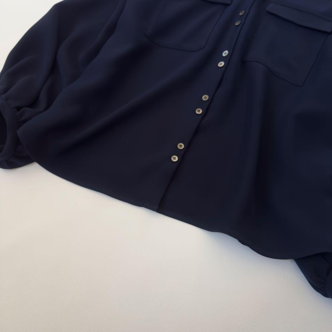 みるく様　anuans アニュアンス　ダブルサテンボリュームスリーブブラウス