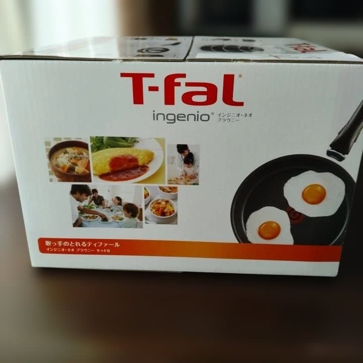 T-fal ingenio 鍋・フライパンセット 9ピース ガス火専用