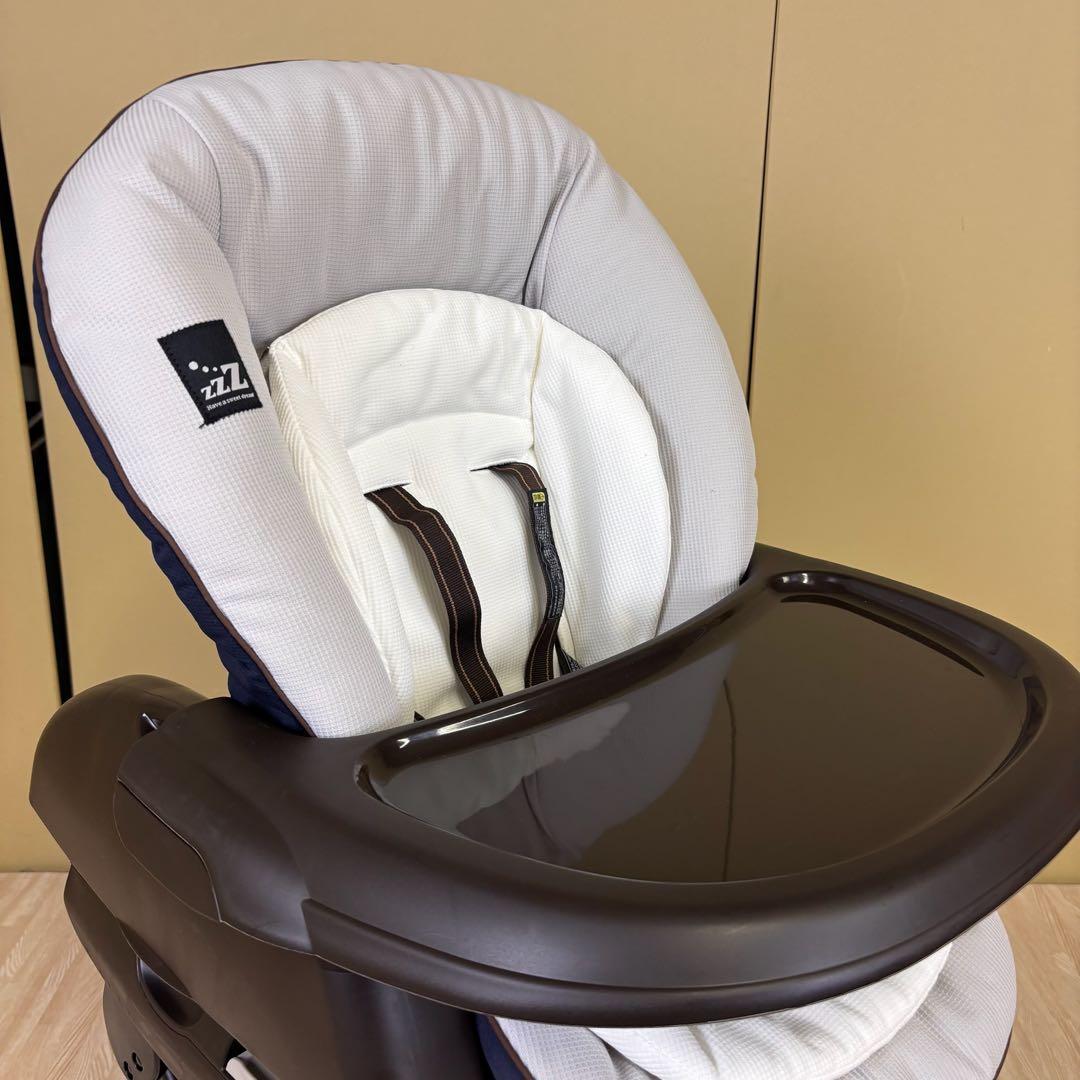 クリーニング済　☆未使用に近い☆　コンビ　ハイローベッド＆チェア　ネムリラ