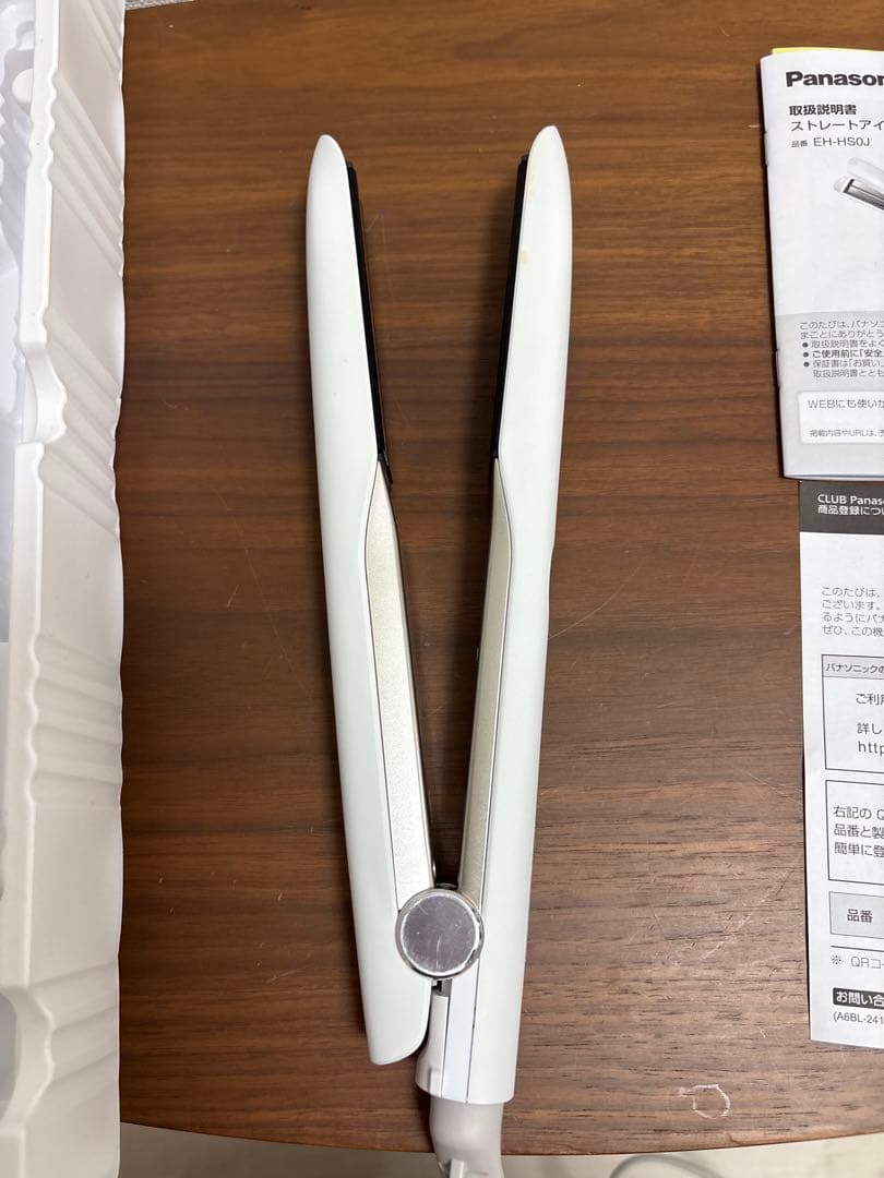 2025年購入　パナソニック　ナノケア ヘアアイロン　EH-HSOJ