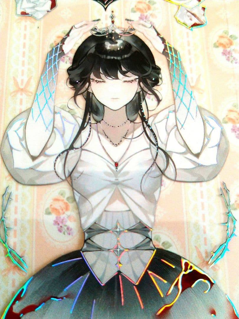 J739＃孤城碎影(镭射银)第九航道切り売り海外人物マステ女の子