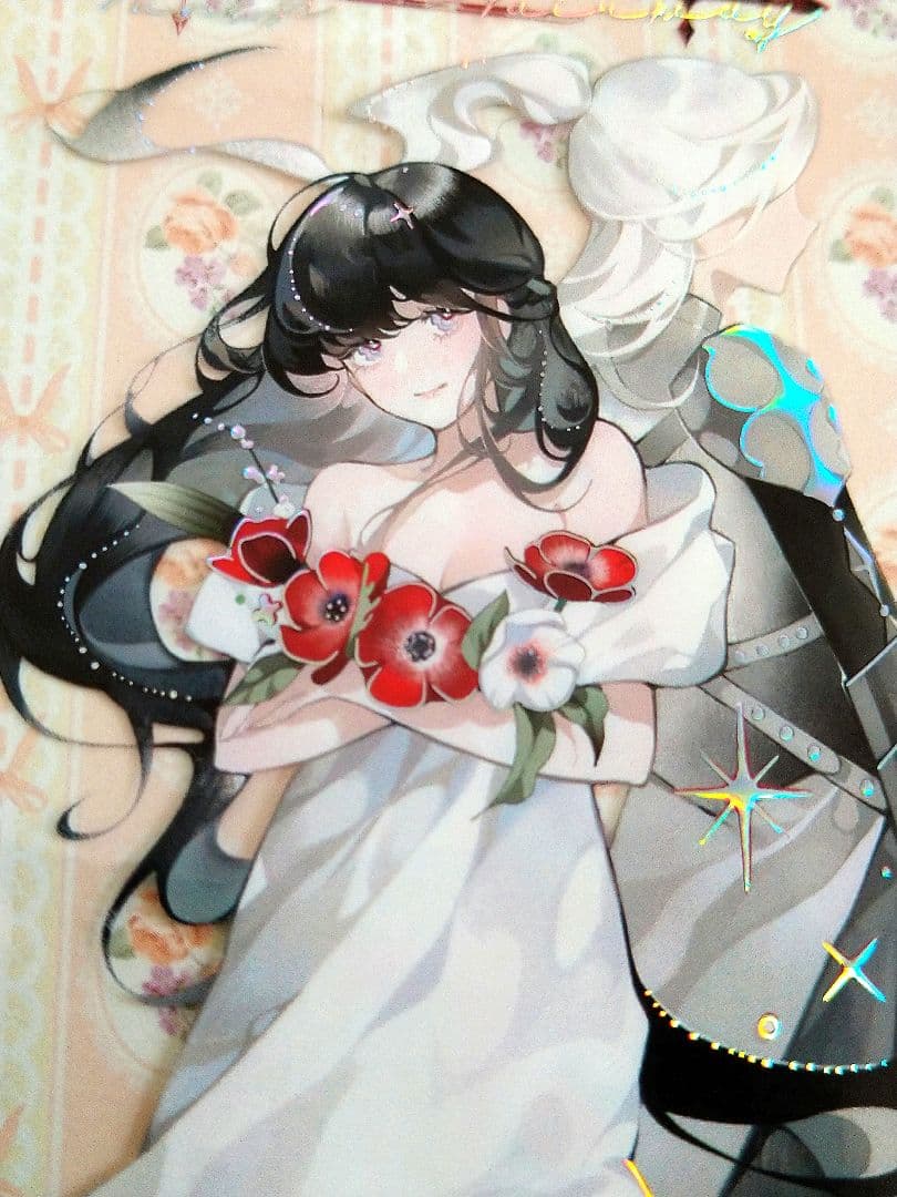 J739＃孤城碎影(镭射银)第九航道切り売り海外人物マステ女の子