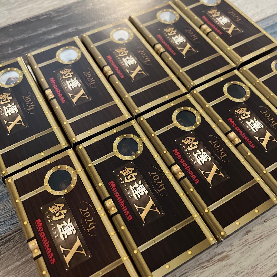 【新品未開封品】Megabass 釣運X 2024 限定10点セット