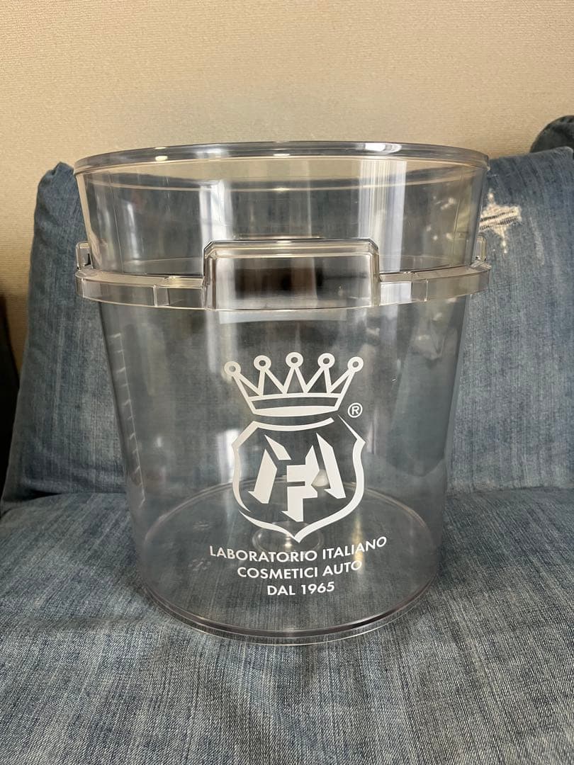 ラボコスメティカ　セット　洗車　ラボコス　リンスレス　バケツ　クリア