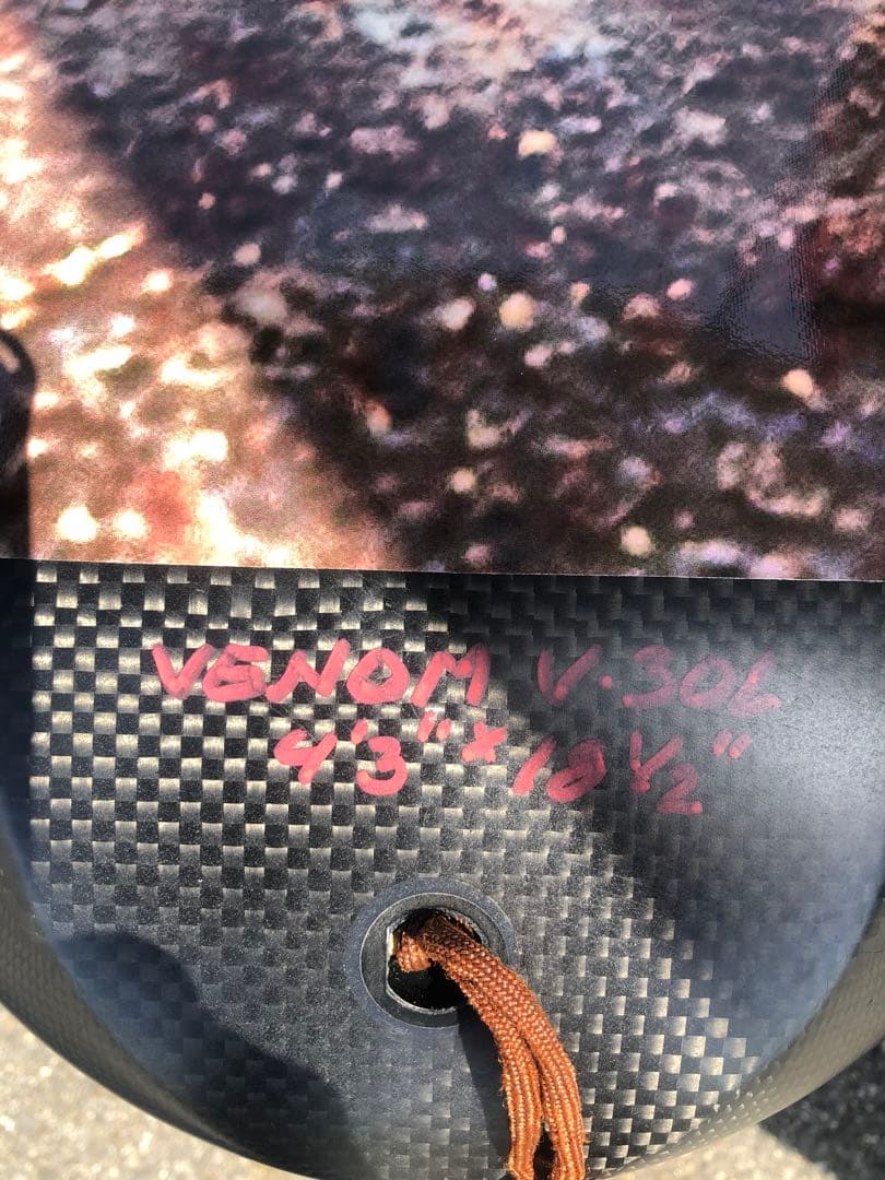 majek808 foil board venom4.3 30ℓ実測2.2k