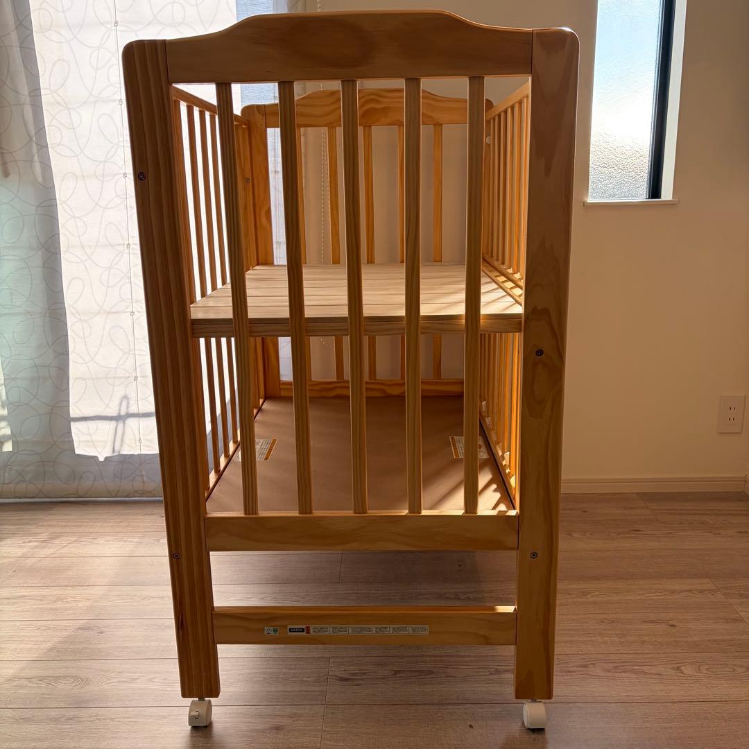 【綺麗✨】カトージ　ミニベッド　ハイシートミニベッド