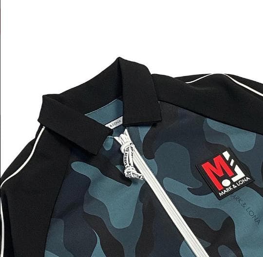 マークアンドロナ ジップアップジャケット 36 ブラック