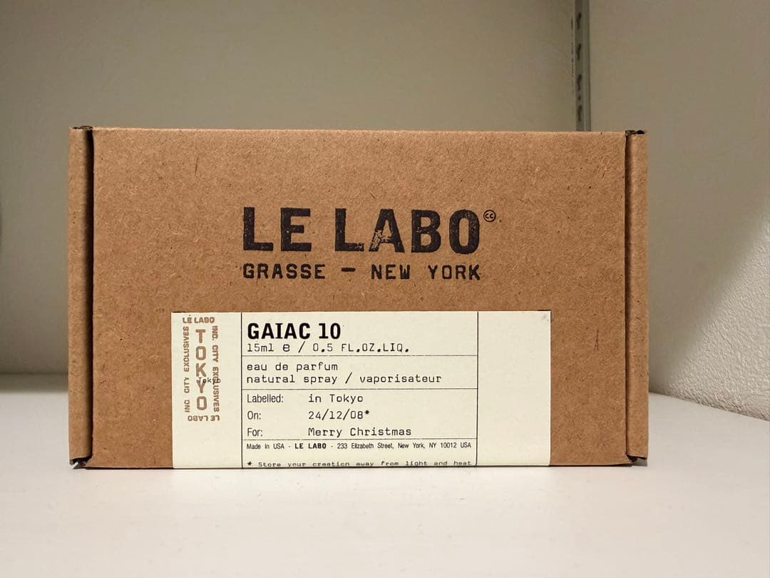 LE LABO ルラボ　ガイアック10 GAIAC10 15ml 新品