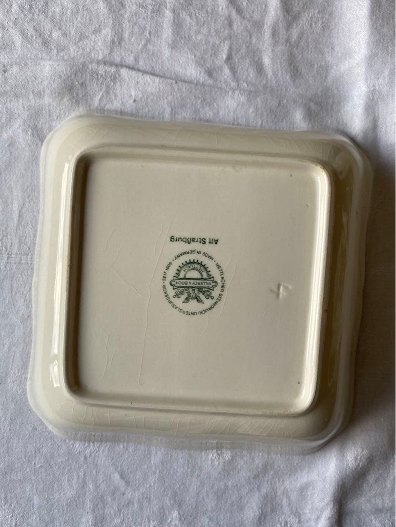 Villeroy boch ヴィンテージ　チューリップ　サラダボウル　四角