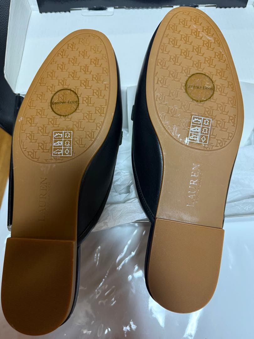 LAUREN RALPH LAUREN ブラックミュール