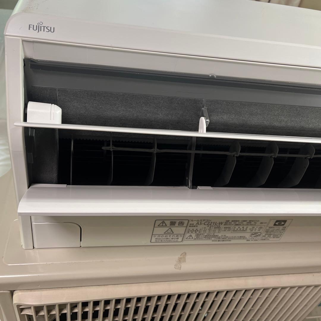 富士通　AS-C221L-W エアコン　2021年製　引き取り限定