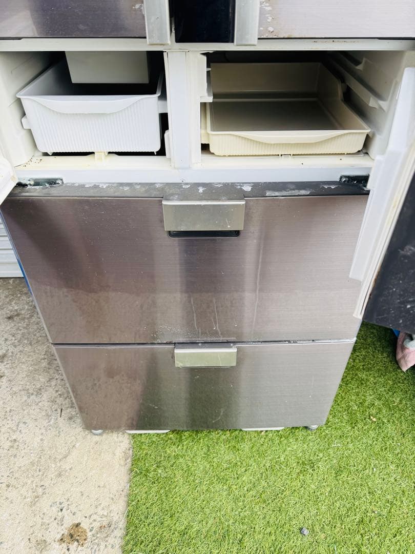 福岡発 SHARP シャープ 電気冷凍庫 冷凍庫 463L 6ドア 大容量 製氷