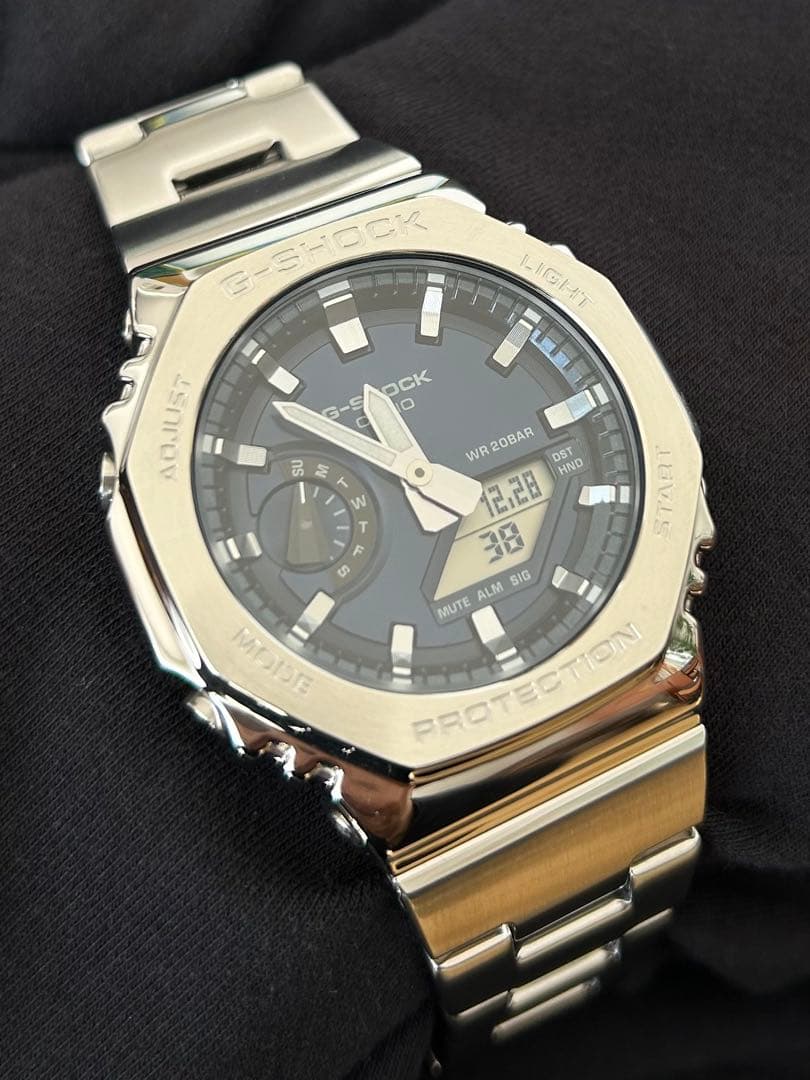 【新品未使用】G-SHOCK GM-2100D-2BJF フルメタル