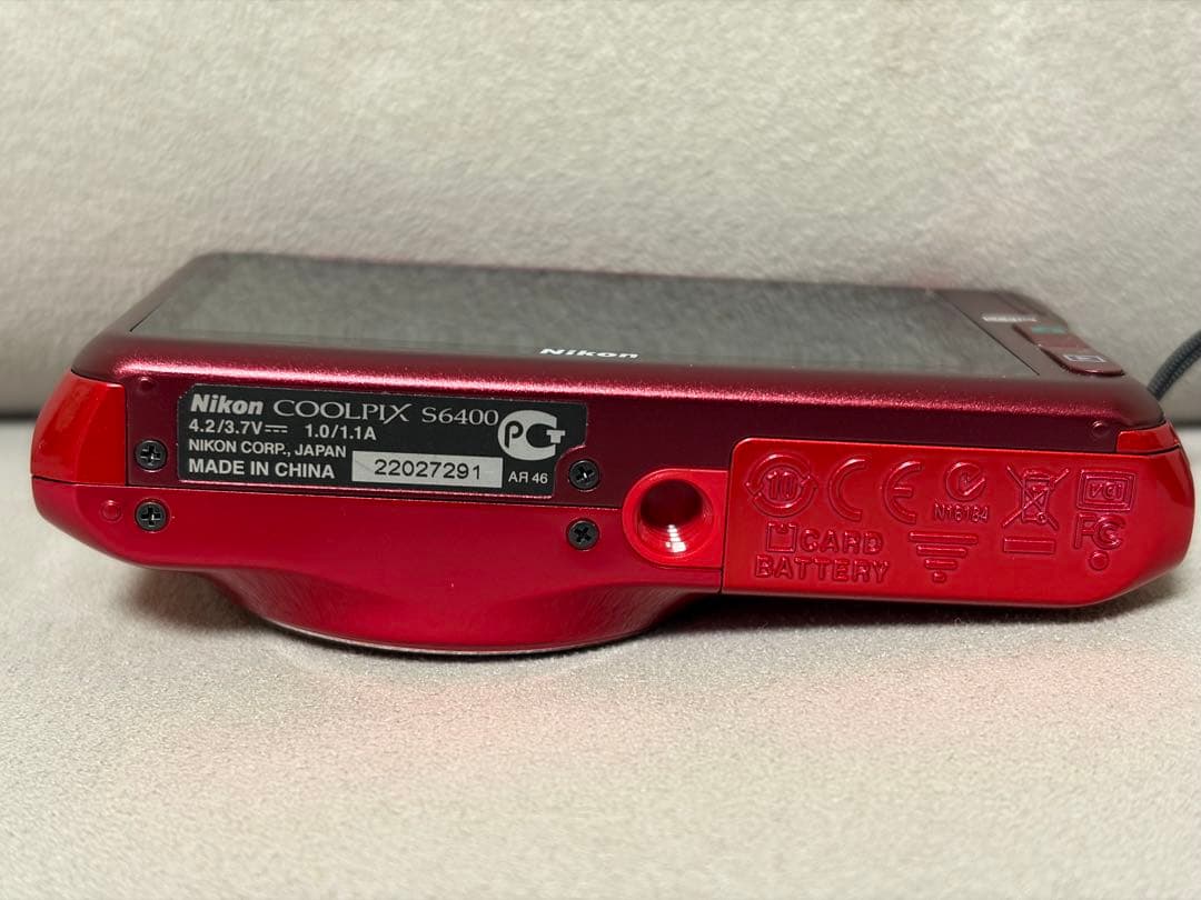Nikon COOLPIX S6400 レッド