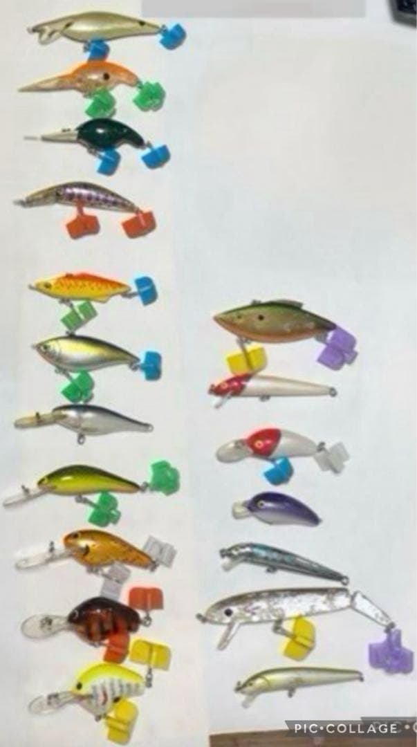 【希少モデル新品】シマノバンタムBLACKMagnumF100➕バスルアー多数