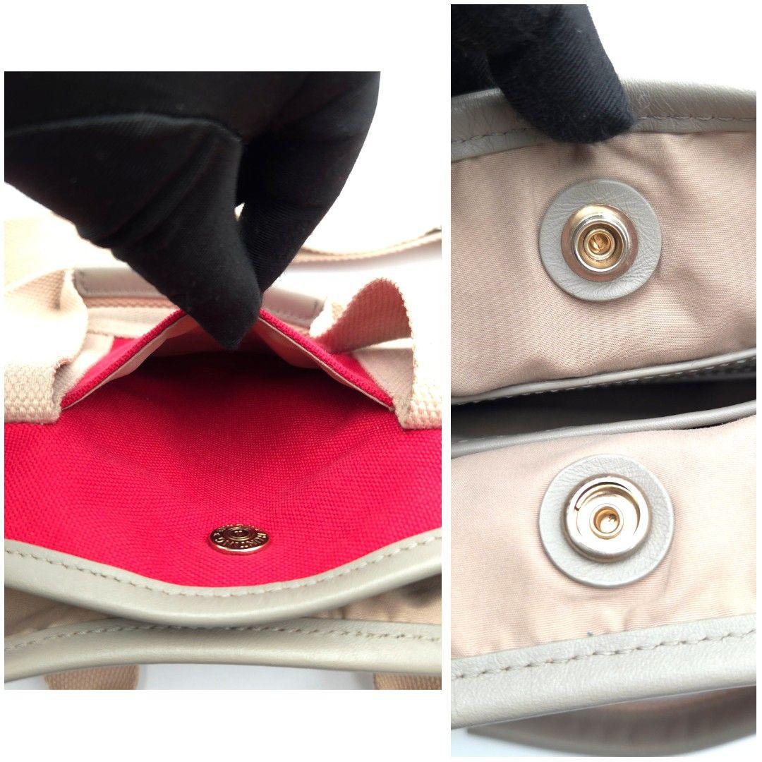 ✨美品✨ハンティングワールド 2Way ショルダーバッグ キャンバス レザー 赤