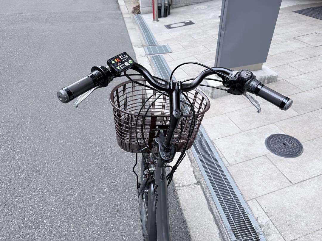 子供乗せ　ブリヂストン　電動アシスト自転車 チャイルドシート付き