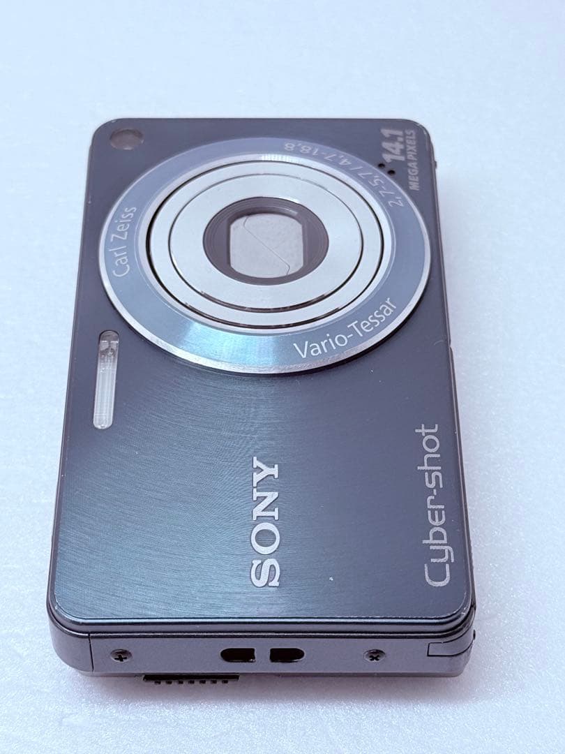 SONY Cyber-shot DSC-W350 ブルー 動作確認済 コンデジ