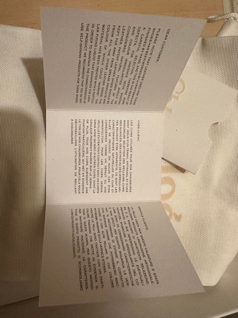 【美品】Chloé フラットサンダル アイボリー　箱付き