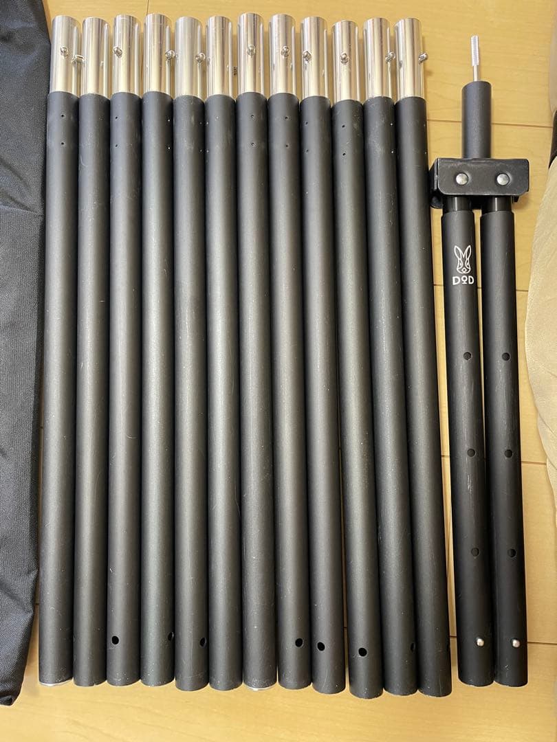 モーニンググローリーTC　インナーテント　二又ポール（DOD） 3点セット