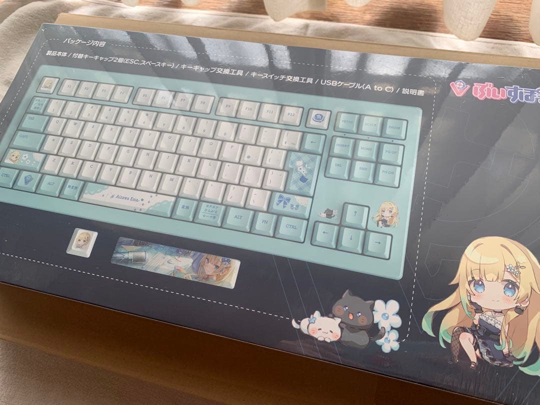 【新品未開封品】VSPO! GEAR 藍沢エマ ゲーミングキーボード 第2弾