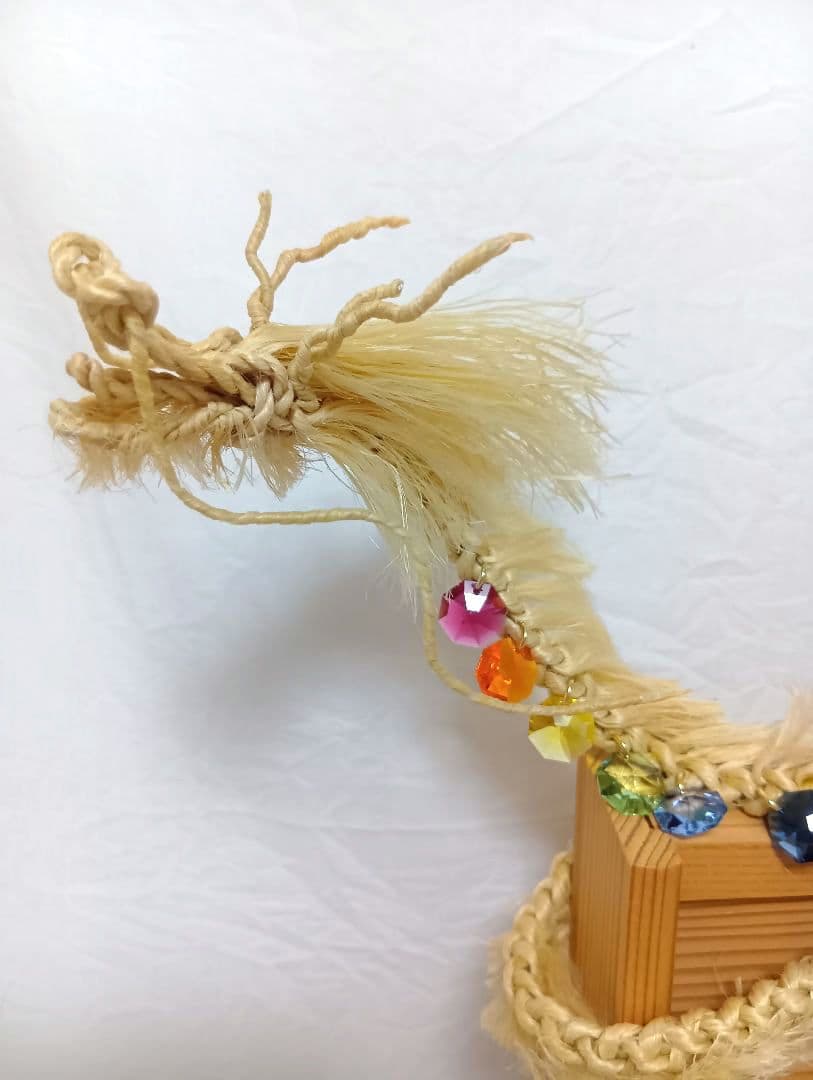 colors⛩️国産精麻の龍✨️形を変えられます✨️麻結オリジナル