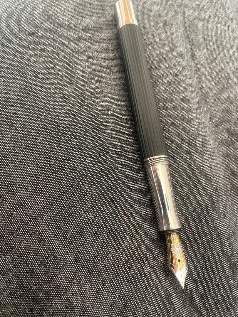 ファーバーカステル　伯爵コレクション　黒檀　F幅　美品