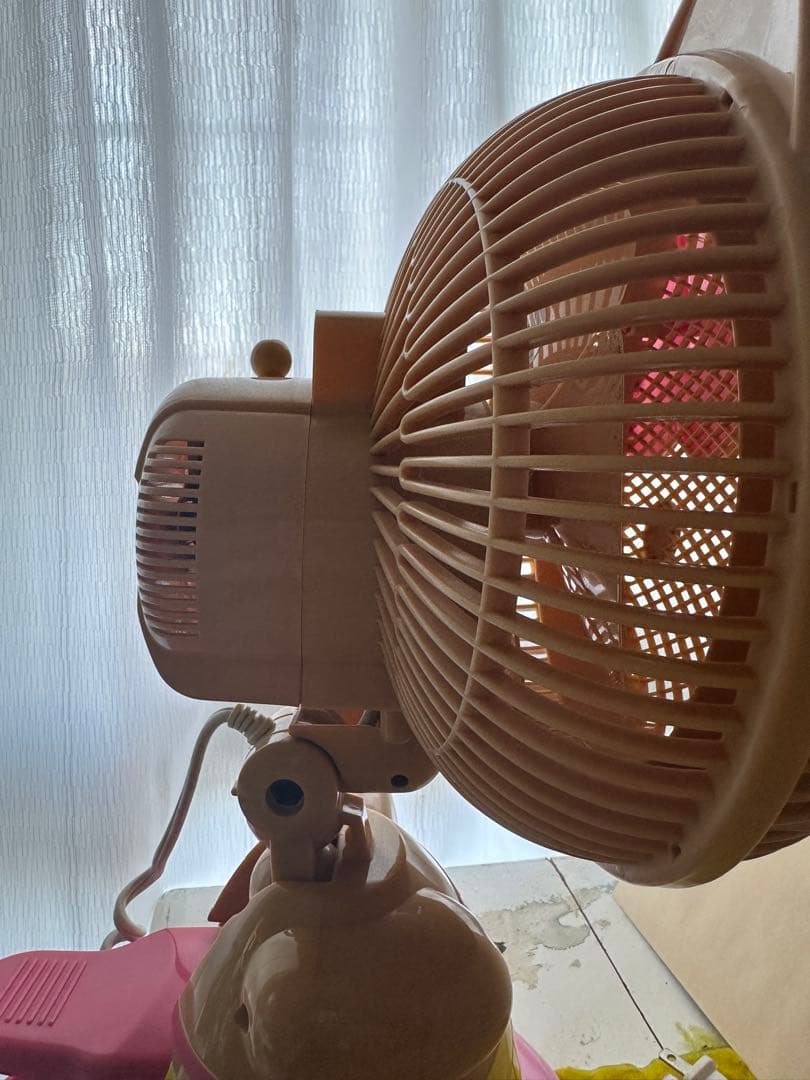 (専用) キティちゃん 黒ギャル ハイビスカス 扇風機