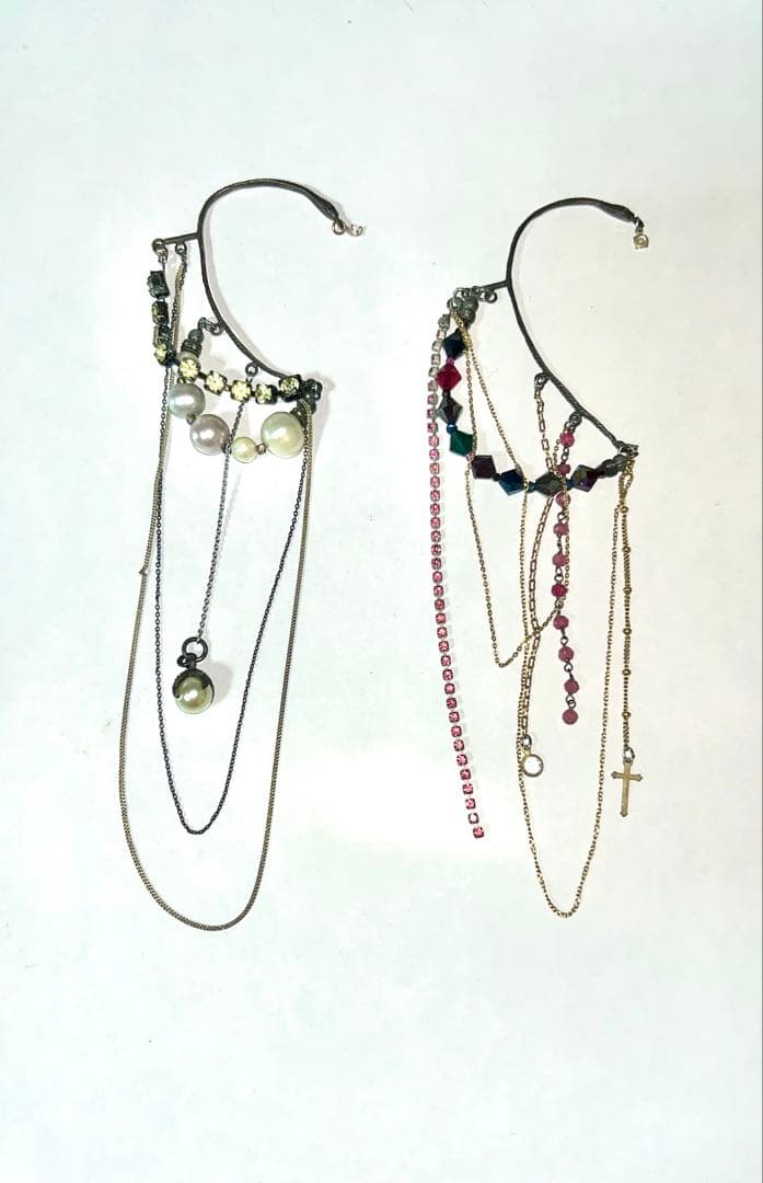 gunda ネックレス、イヤーカフの4セット ガンダ