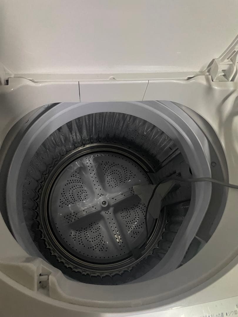 シャープ 縦型洗濯機 7kg ES-GE7F-W 2022年製SHARP送料無料