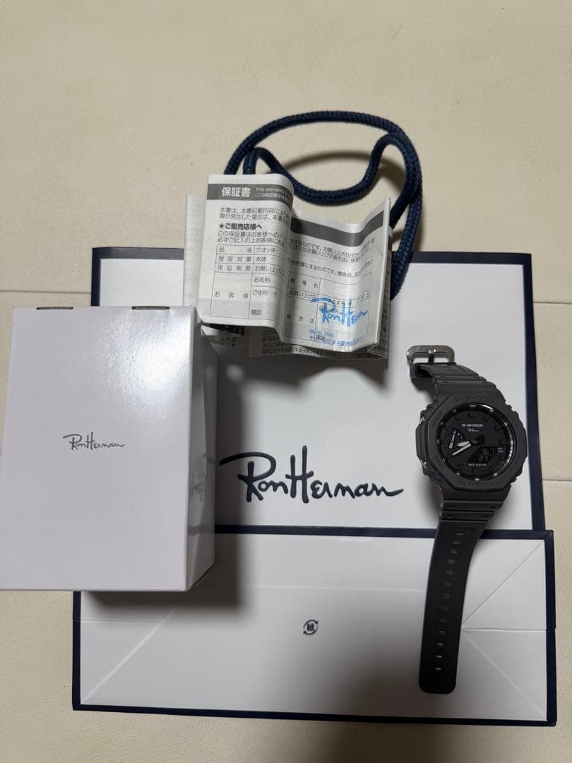 ロンハーマン 別注 G-SHOCK GA-2100