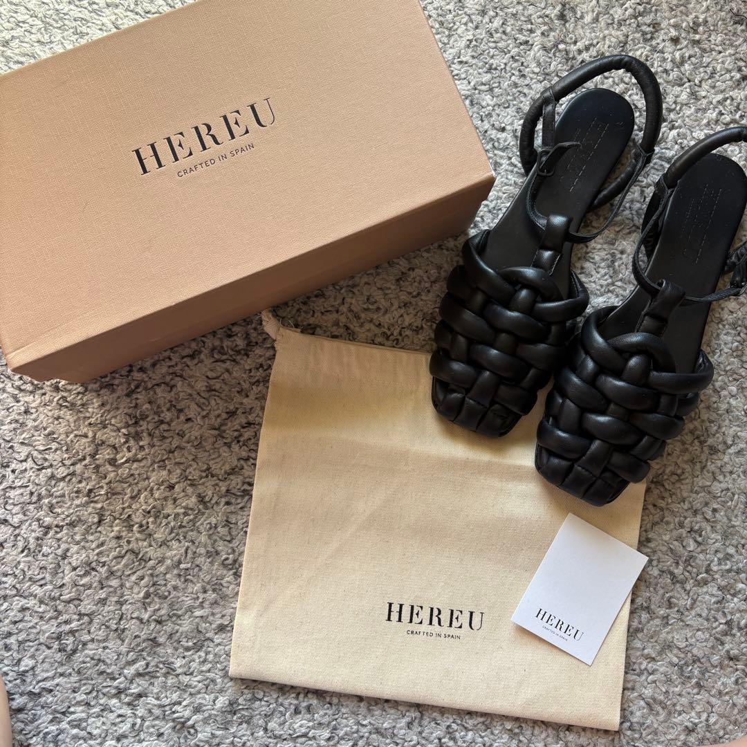 HEREU CABERSA サンダル ブラック 38