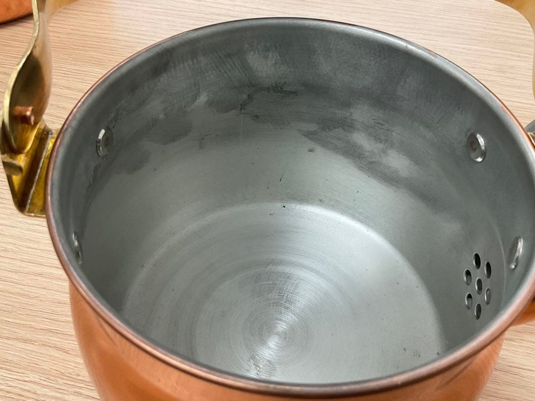 和平金属　ヨーロピアン 銅製鍋・やかんセット