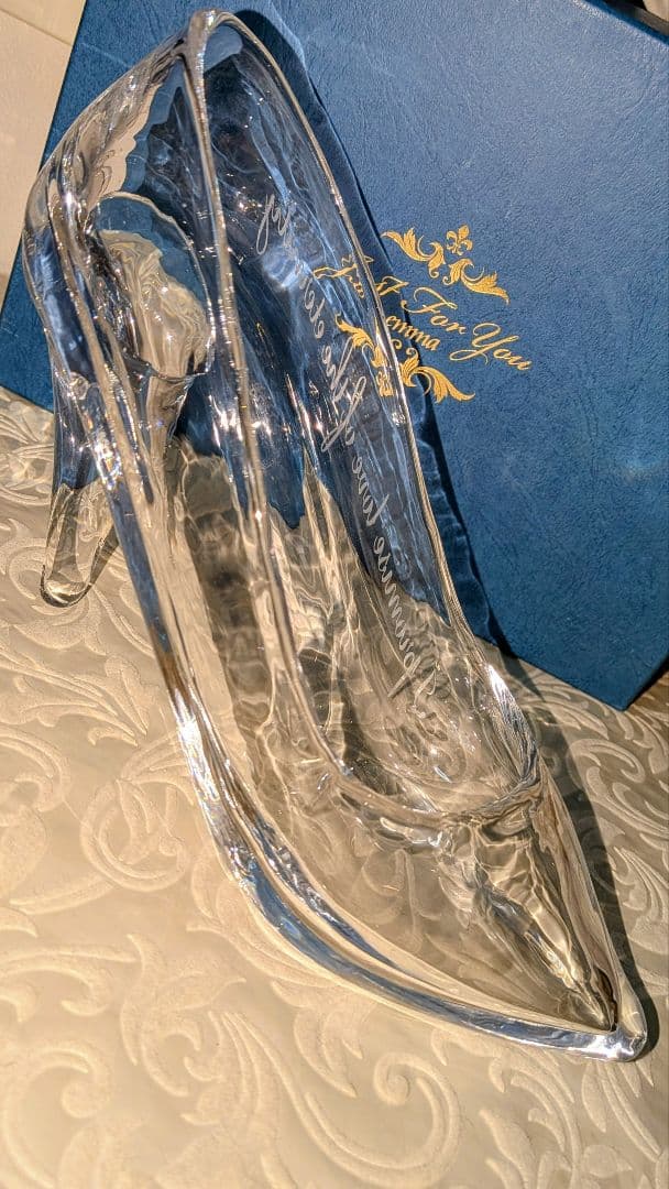 なかむら硝子工房　EMMA エマ 本当に履けるガラスの靴