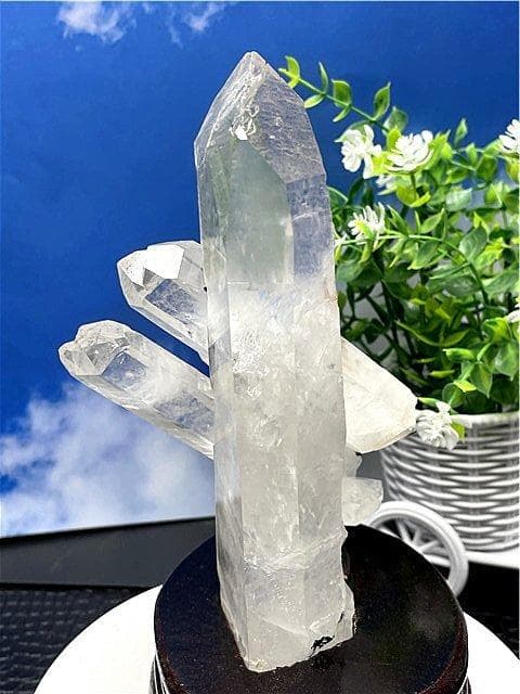 専用ページ◆超強天然(藍針入り)水晶クラスターB88B6/210B80C