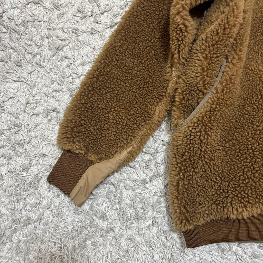 ゴールドウイン GOLDWIN ボアフリーススウェットシャツ　タバコブラウン　M