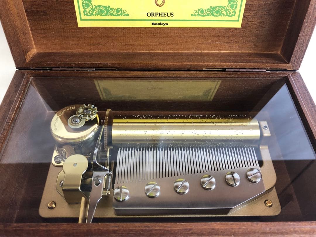 ORPHEUS サンキョー 日本電産高級オルゴール オルフェウス カノン 50弁
