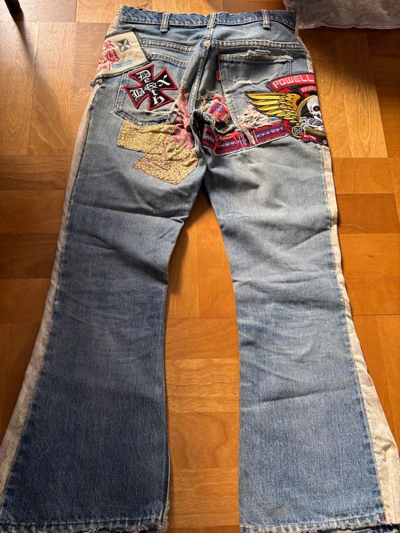 リーバイス　BIG E ヒッピー デニム 70年代