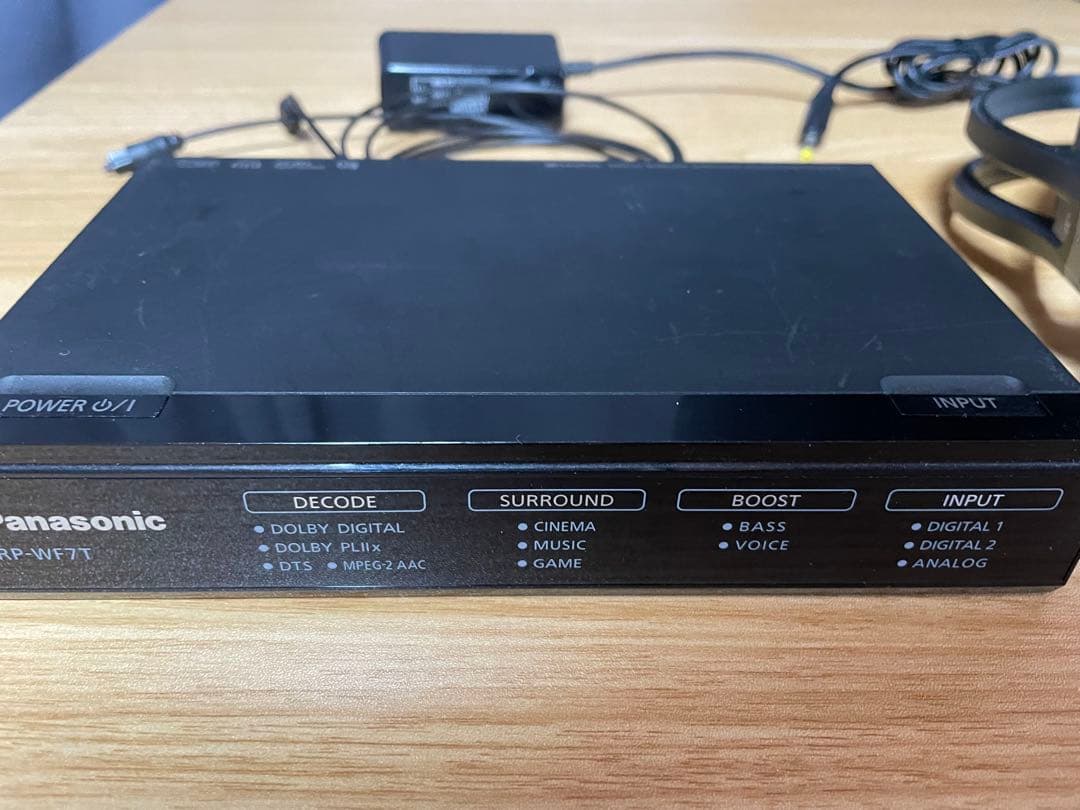 パナソニック デジタルワイヤレスサラウンドシステム RP-WF7
