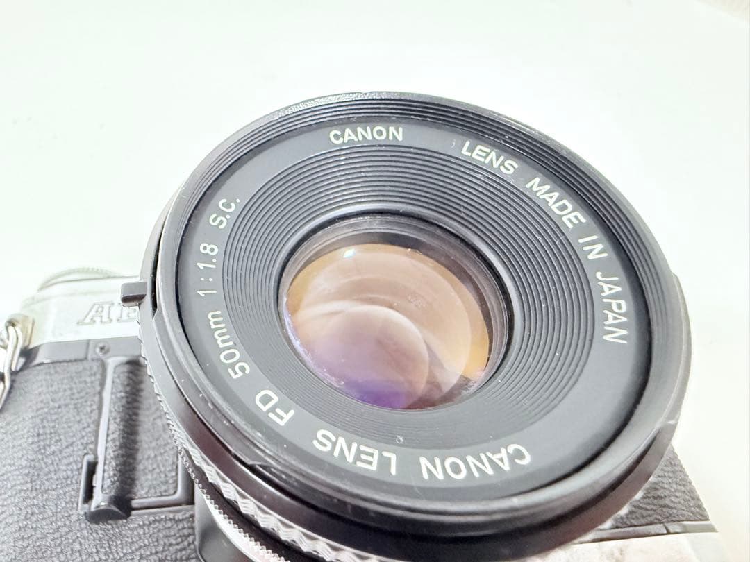 フィルムカメラ Canon AE-1+FD 50mm F1.8 S.C.
