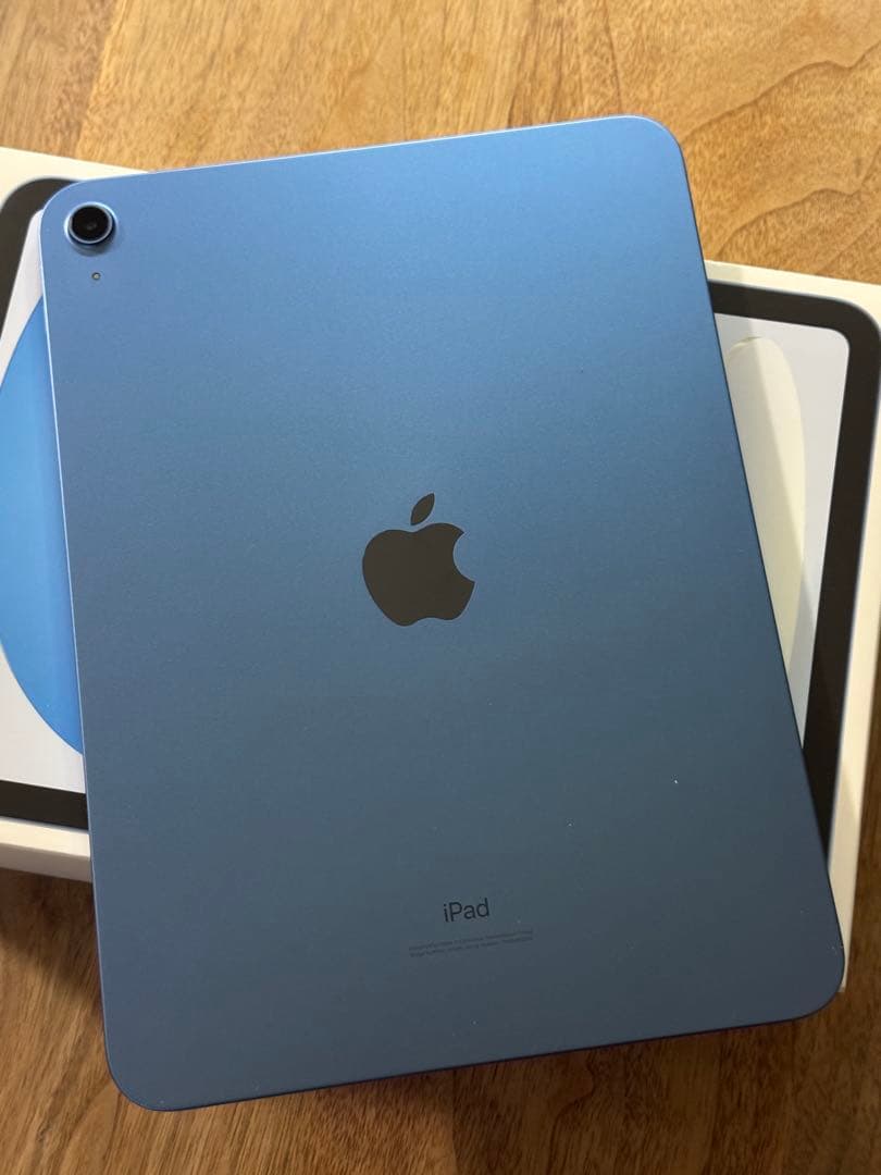 Apple iPad 10.9インチ 第10世代 ブルー バッテリー84%