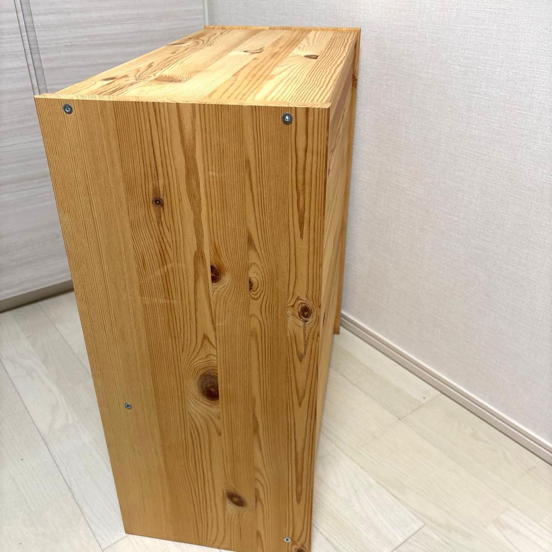 IKEA チェスト　パイン材　3段チェスト