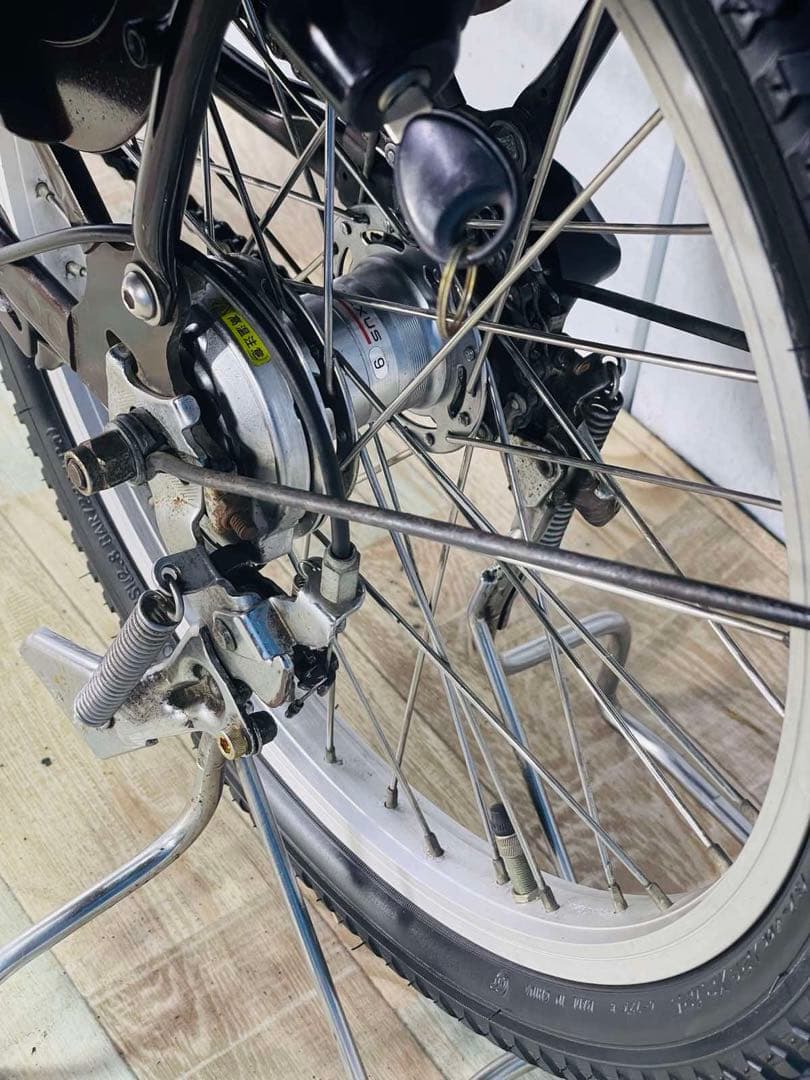 2958パナソニック12アンペア 20インチ子供乗せ電動アシスト自転車